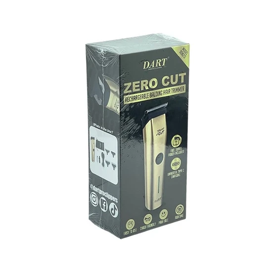 Dart Professional Zero Cut Rechargeable Balding Hair Trimmer