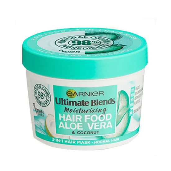Garnier Hair Food Aloe Vera 3-In-1 Dehydrated Hair Mask Treatment 400Ml - Image 5