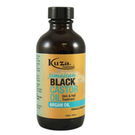 Kuza Jamaican Black Castor Oil With Argan Oil