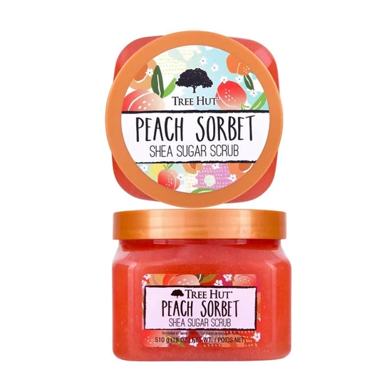Tree Hut Peach Sorbet Shea Sugar Scrub