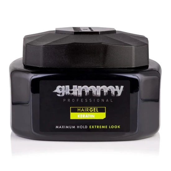Gummy Hair Gel Care Keratin Maximum Hold Extreme Look Styling Wax 500Ml