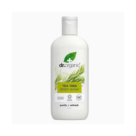 Dr Organic Tea Tree Body Wash Gel, Shower 250 ml (Pack of 1), - Image 7