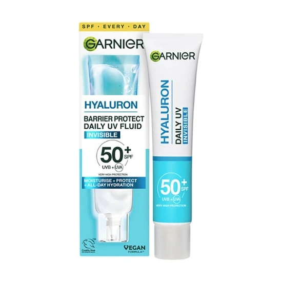 Garnier Hyaluron Barrier Protect Daily Uv Spf50+ – 40Ml | High Uv Protection | Hydration Upto 24 Hrs | Strengthens Skin's Natural Barrier - Image 6