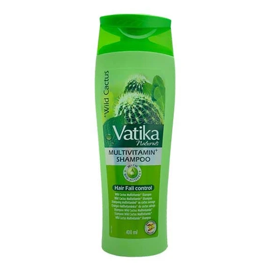 Dabur Vatika Naturals Wild Cactus Multivitamin Hair Fall Control Shampoo