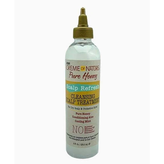 Creme Of Nature Pure Honey Scalp Refresh Cleansing Scalp Treatment