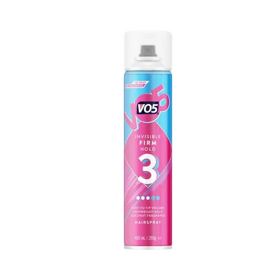 VO5 Invisible Firm Hold 3 Hairspray