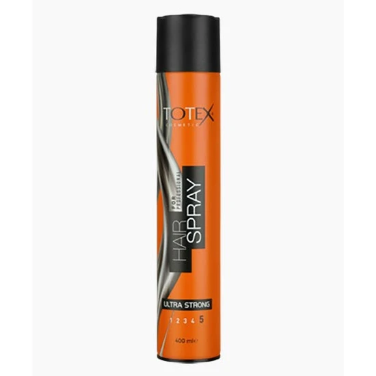 Totex Cosmetic Ultra Strong 5 Professional Hairspray 400Ml