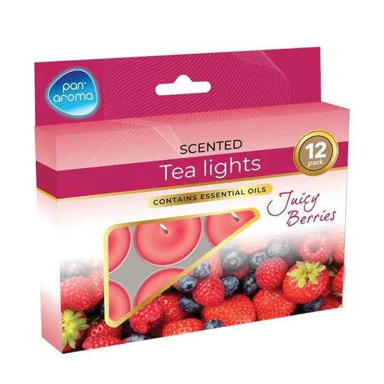 Pan Aroma Scented Tea Lights Juicy Berries