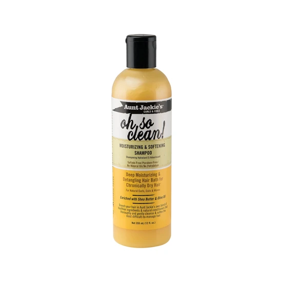 Aunt Jackie's Moisturising & Softening Detangling Shampoo, Oh So Clean