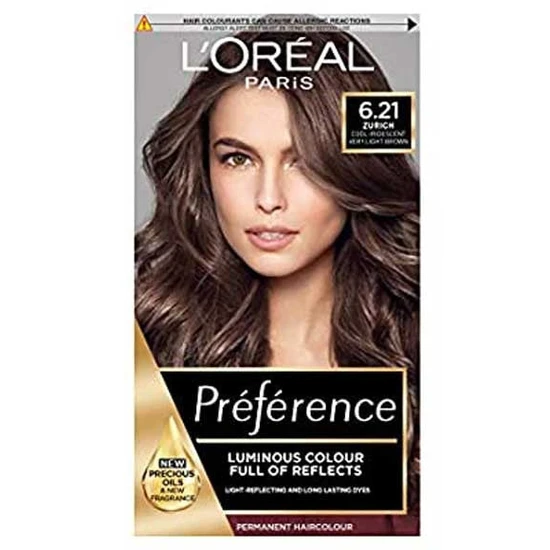 L'oreal Paris Infinia Preference Colour Extender 6.21 Opera Iridescent Light Brown