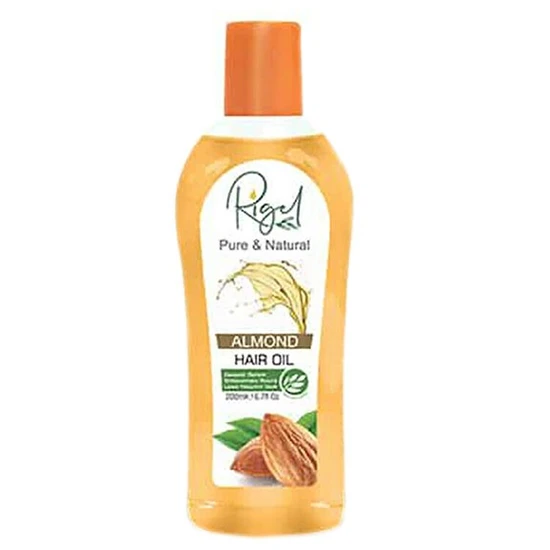 Rigel Pure & Natural Almond Hair Oil