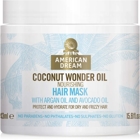 American Dream Coconut Wonder Oil Nourishing Hair Mask