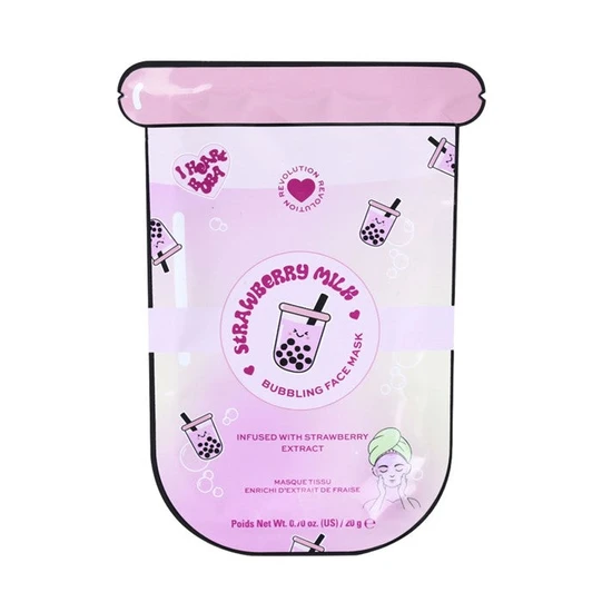 Revolution Strawberry Milk Bubbling Face Mask