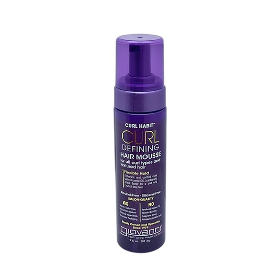 Giovanni Curl Habit Curl Defining Hair Mousse
