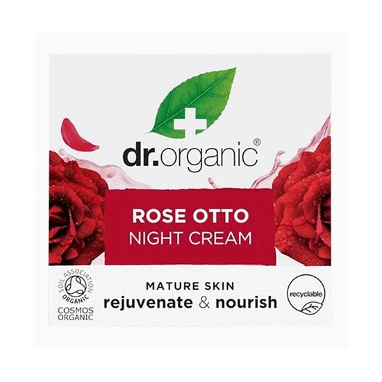 Dr. Organic Rose Otto Night Cream 50Ml