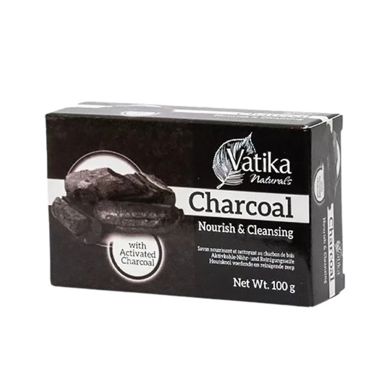 Dabur Vatika Naturals Nourish & Cleansing Charcoal Soap