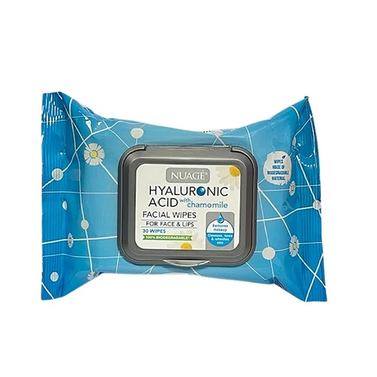 Nuage Hyaluronic Acid With Chamomile Facial Wipes