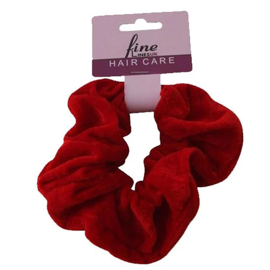 Fine Lines UK Ponytail Velvet Scrunchie