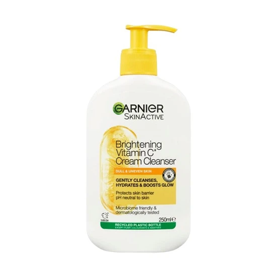 Garnier Skin Active Brightening Vitamin C Cream Cleanser 250ml - Image 13