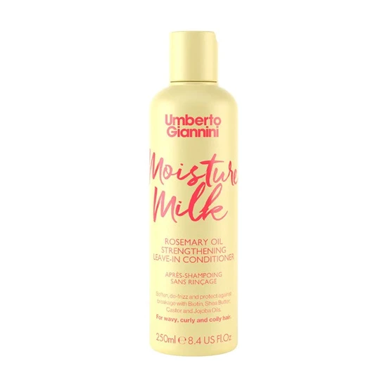 Umberto Giannini Moisture Milk Rosemary Oil Strengthening Leave-In Conditioner 250Ml
