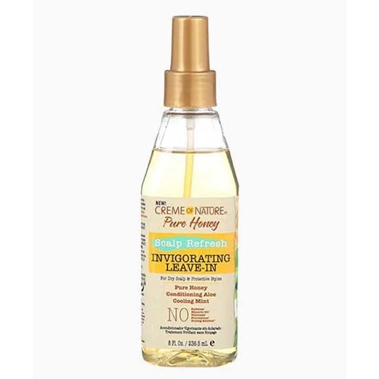 Creme Of Nature Pure Honey Scalp Refresh Invigorating Leave-In Spray