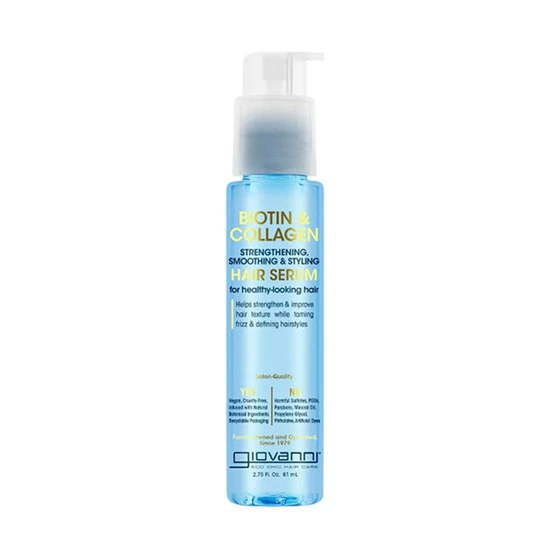 Giovanni Biotin Collagen Strengthening Smoothing & Styling Hair Serum