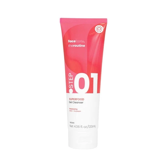 Face Facts The Routine Step 01 Superfood Gel Cleanser