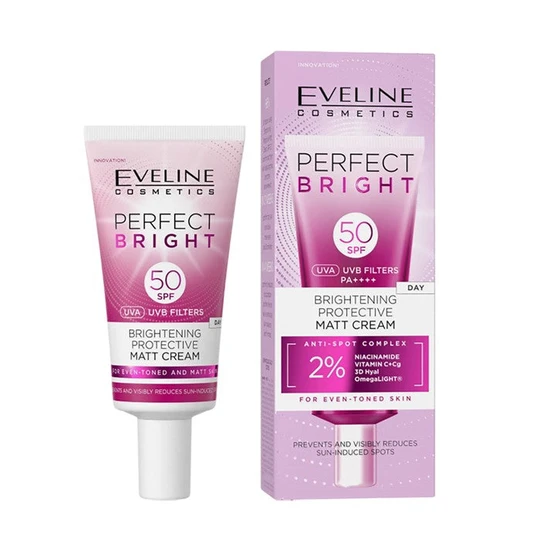 Eveline Perfect Bright Brightening Protective Matte Cream 50 Spf