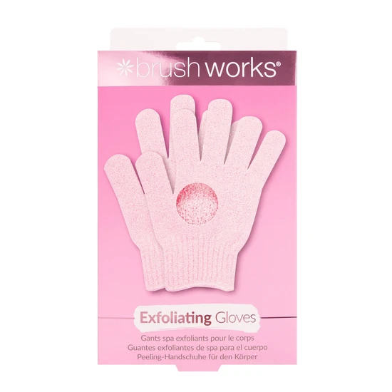Brushworks Spa Exfoliating Gloves