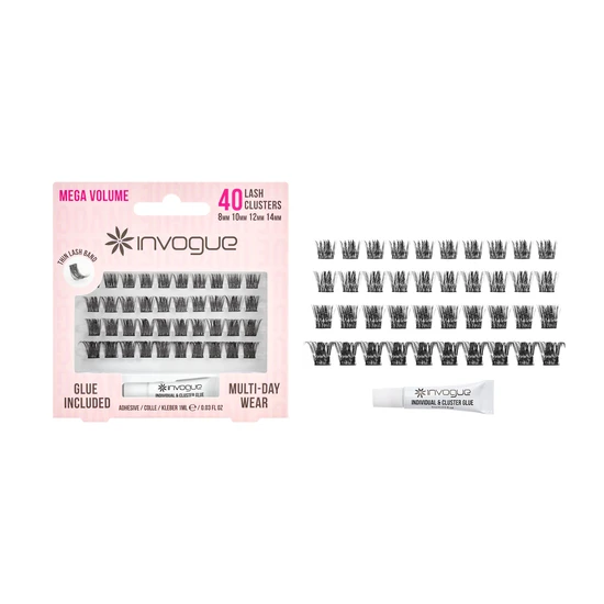 Invogue Cluster Lashes Mega Volume