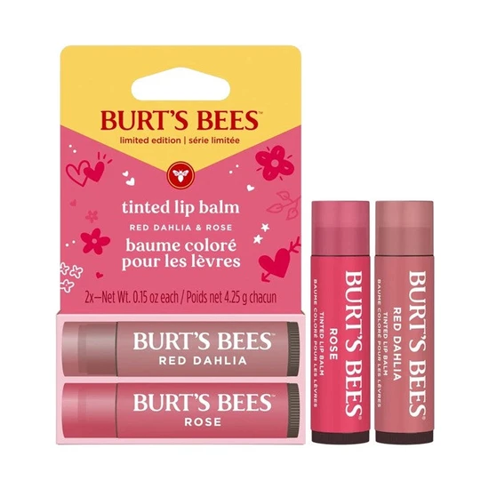 Burt's Bees Tinted Lip Balm Duo Gift Set