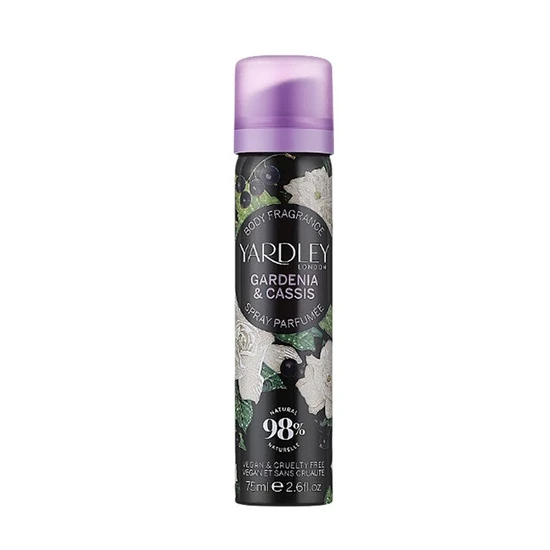 Yardley Gardenia & Cassis Body Spray