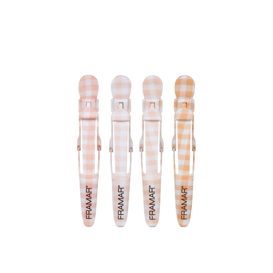 Framar Peach Please Gator Grips Hair Sectioning Clips