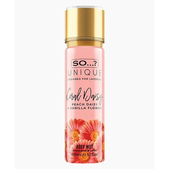 SO...? Coral Daisy Body Mist