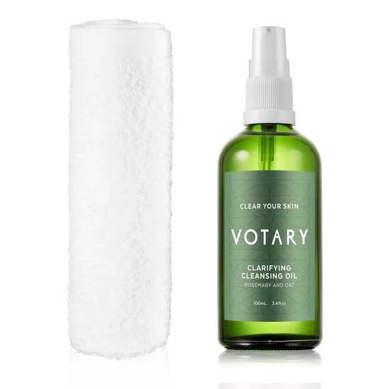 Votary Rosemary & Oat Clarifying Cleansing Oil