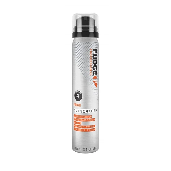 Fudge Professional Hairspray Travel Size, Skyscraper Light to Medium Hold Hair Spray, For Women, All Day Hold, Weather Proof, Controls Frizz and Flyaways, 100 ml - Image 5