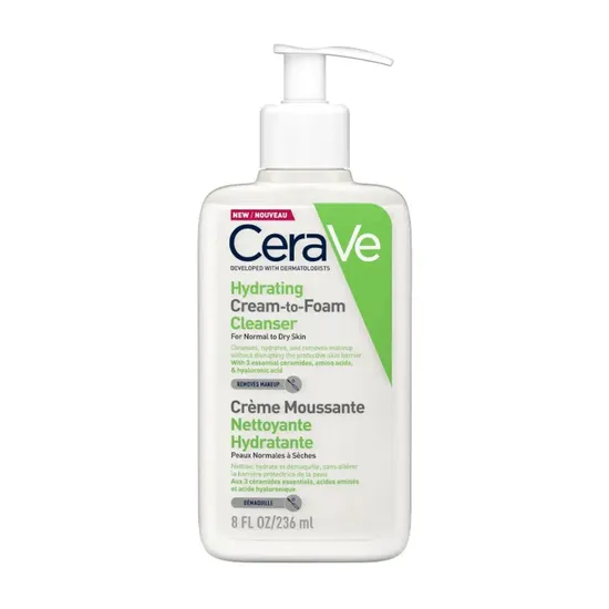 CeraVe Cream To Foam Cleanser