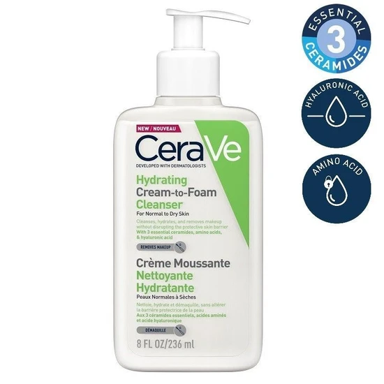 CeraVe Cream To Foam Cleanser