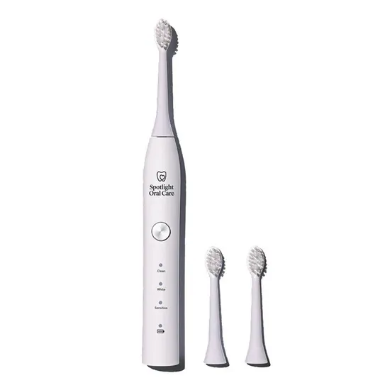 Spotlight Oral Care Sonic Toothbrush | Gentle & Effective Electric Toothbrush | 2-Minute Self Timer | Long Lasting Battery | 3 Speed Settings | Up To - Image 3