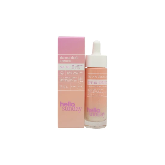 Hello Sunday The One That's A Serum Face Drops SPF 45