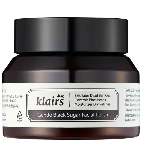Dear Klairs Gentle Black Sugar Facial Polish