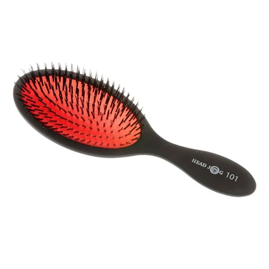Head Jog 101 Nylon Paddle Bristle Brush