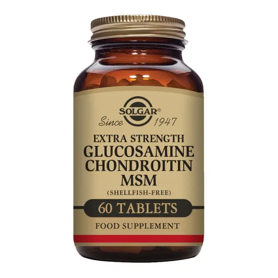 Solgar Specialty Extra Strength Glucosamine Chondroitin MSM Tablets