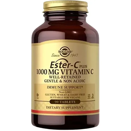 Solgar Ester-C® Plus 1000 Mg Vitamin C 90 Tablets - Image 7