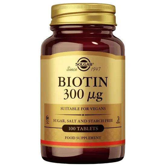 Solgar Biotin 300mcg