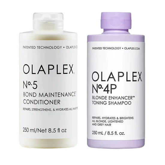Olaplex No. 4p & 5 Blonde Shampoo & Conditioner Set