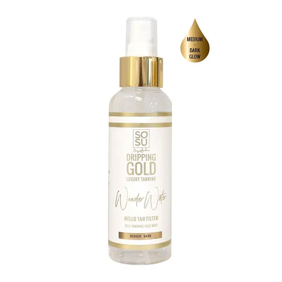 Dripping Gold Wonder Water Hello Tan Self-Tanning Mist For The Face Medium - Dark 100 Ml - Image 2