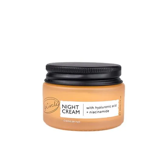 UpCircle Mini Travel Size Night Cream with Hyaluronic Acid + Niacinamide 30ml UW - Image 5