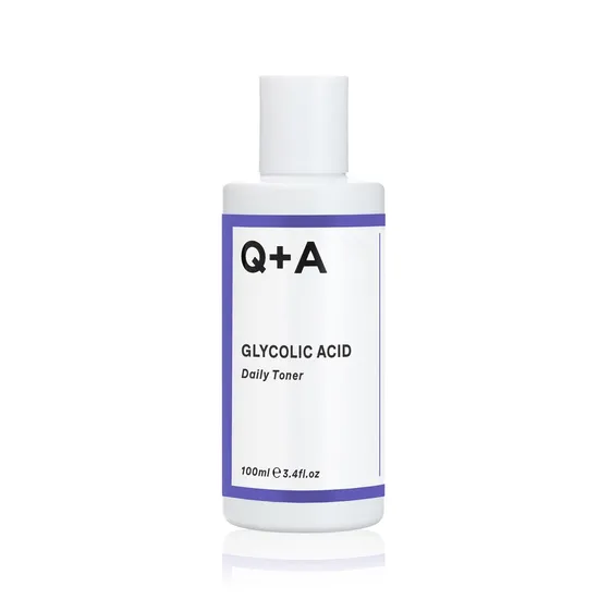 Q+A Glycolic Toner 100ml - Rejuvenates & Exfoliates - Face the Future - Image 2