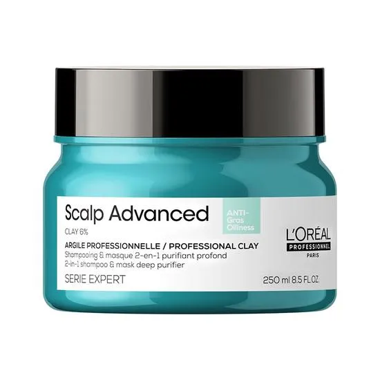 L'Oréal Professionnel Serie Expert Scalp Advanced Anti-Oiliness 2-in-1 Deep Purifier Clay Hair Mask